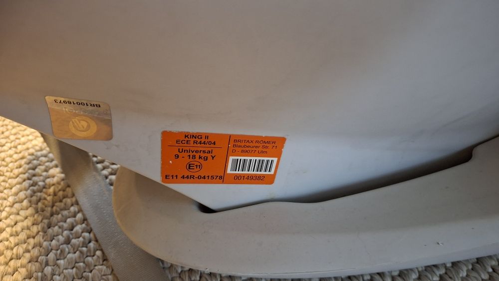 Fotelik ROMER Britax King II