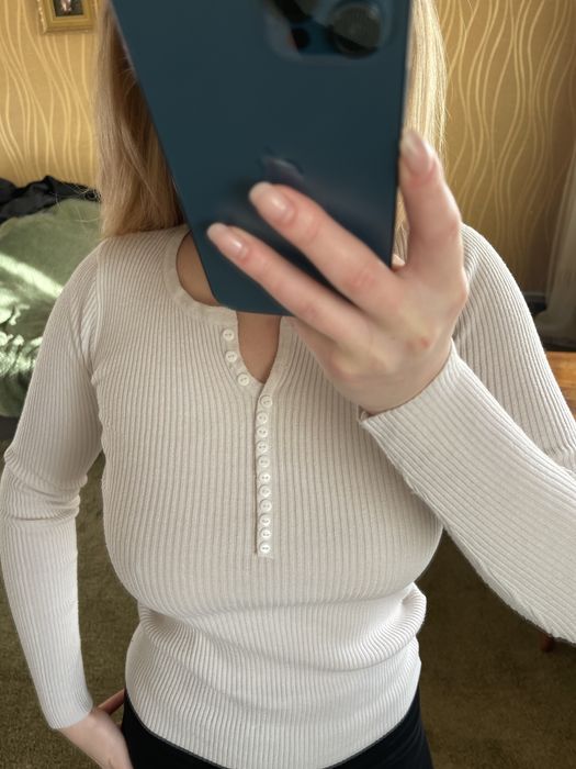 кофта біла розмір xs
