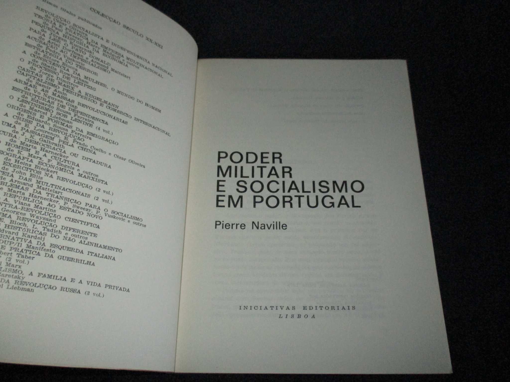 Livro Poder Militar e Socialismo em Portugal Pierre Naville