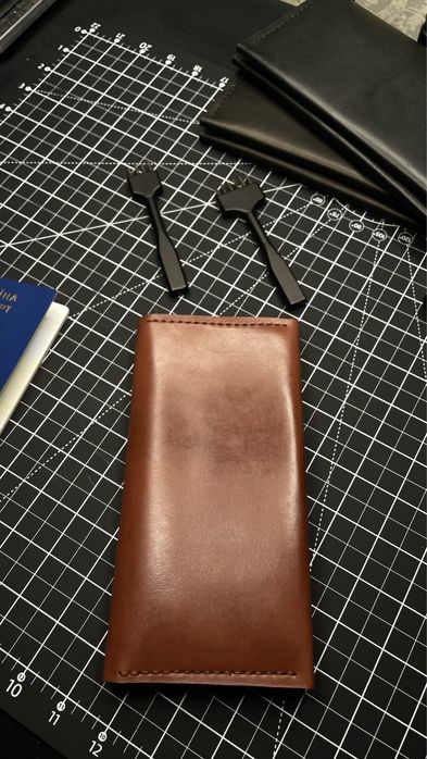 Портмоне / жіночий гаманець зі 100% натуральної шкіри — ручна робота