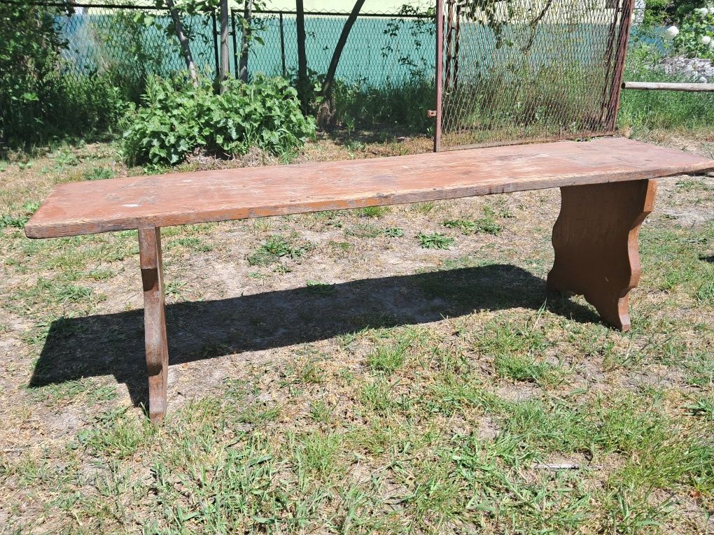 Stara ławka ława siedzisko również przesyłka