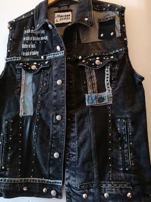 Denim Vest B. I. G Notorious