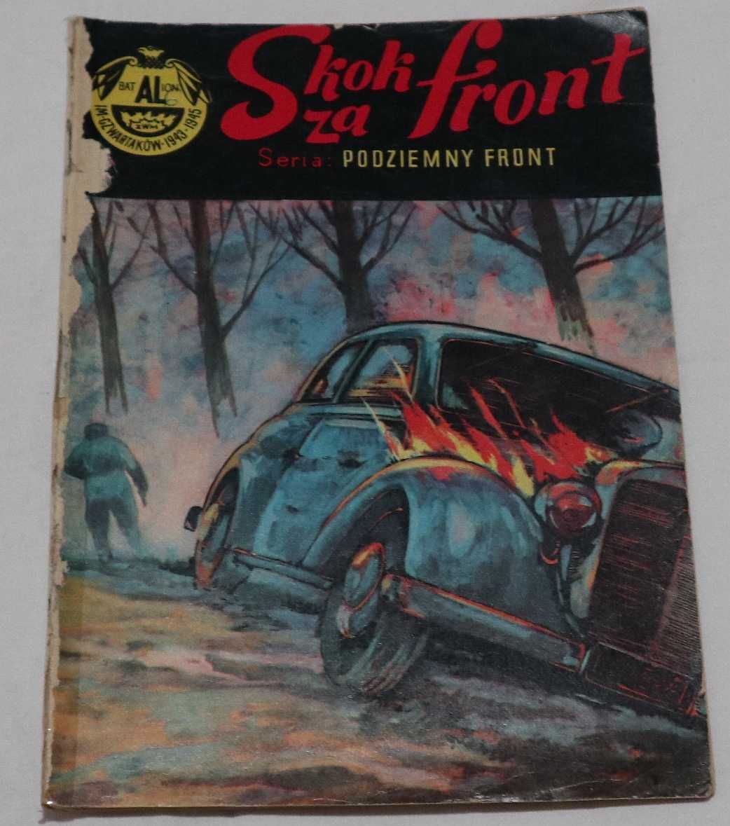 Komiks : Podziemny front - Skok za front (1971)