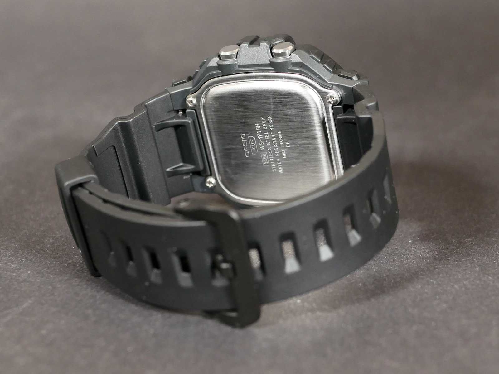 Casio WS-1700H-1AV WR100m батарея на 10 років