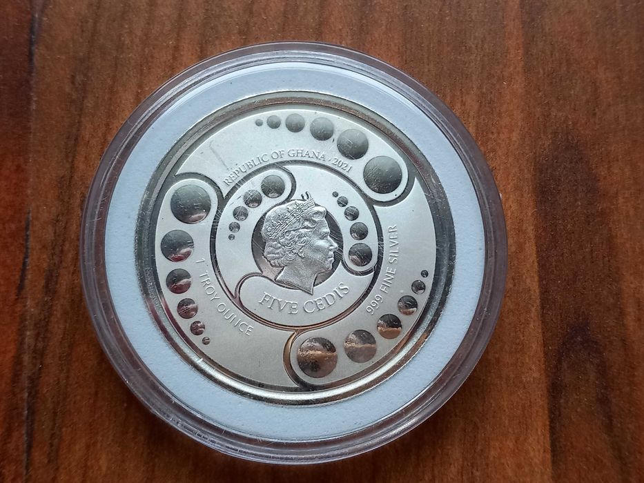 Moeda 1oz "Alien" Gana 2020