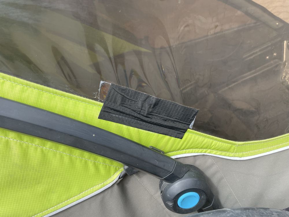 Thule CAB2 - przyczepka rowerowa/wózek dla dwójki dzieci