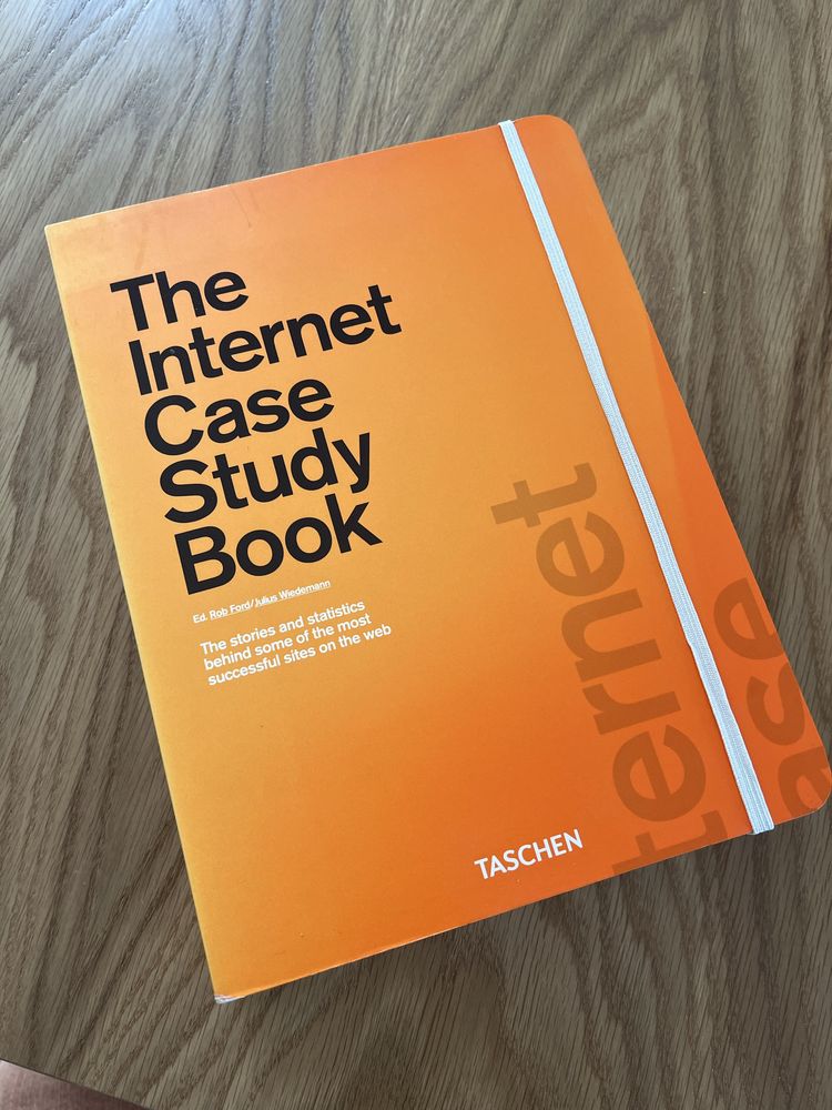 Taschen Internet Case Study super książka o najlepszych stronach www