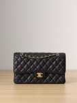 Torebka Chanel medium black caviar/gold hardware