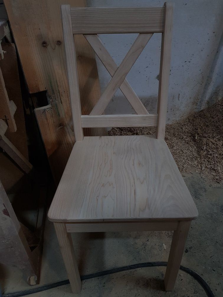 Krzesła Świerkowe, dębowe jesionowe