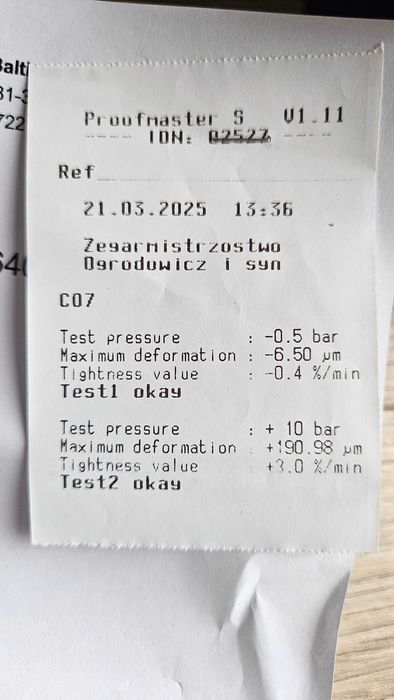 Balticus Gwiezdny Pył bez daty, jedyny wypust