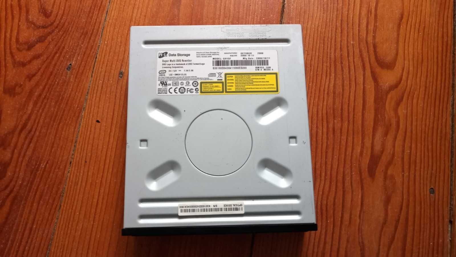 Leitor de DVD para computador (torre) ou externo