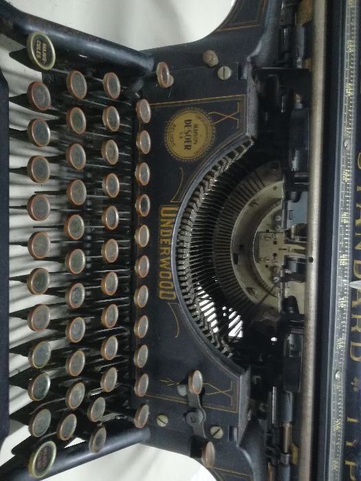 Máquina de escrever Underwood - 1917
