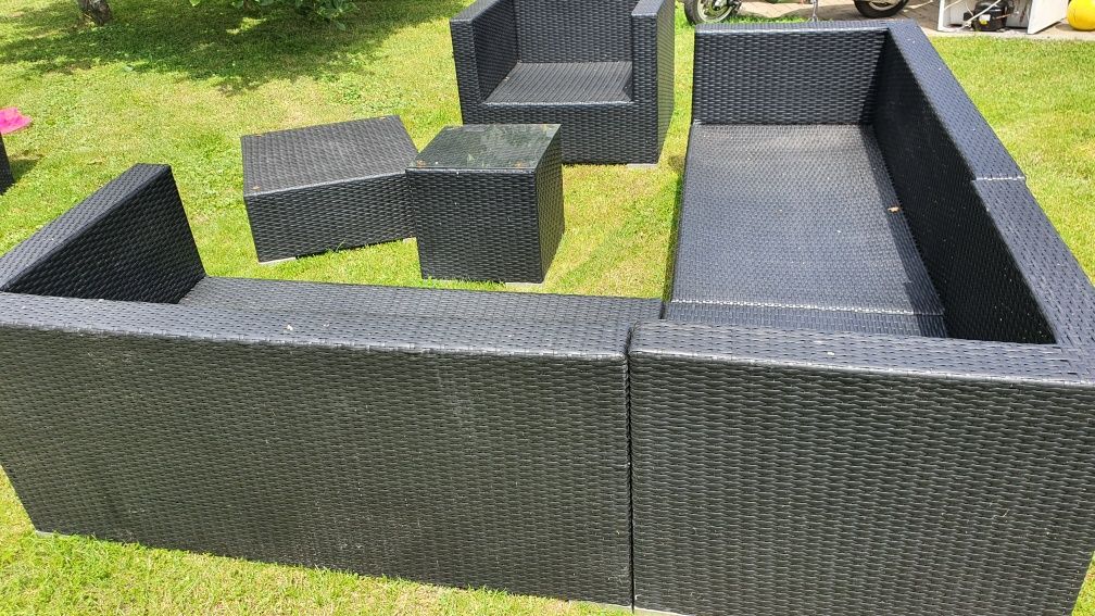 Komplet ogrodowy technorattan