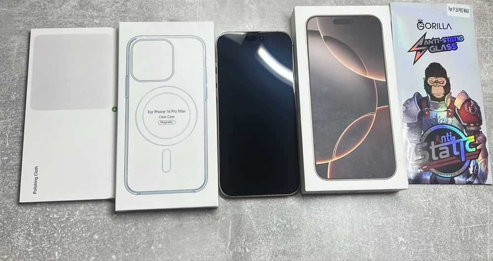 Iphone 16 Pro Max 256 gb , Neverlock , Айфон 16 Про Макс , 100% Apple