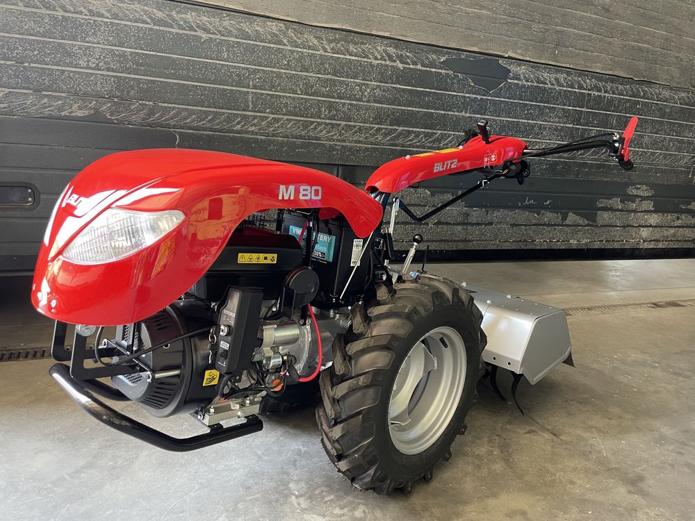 Motocultivador a gasolina com motor de arranque