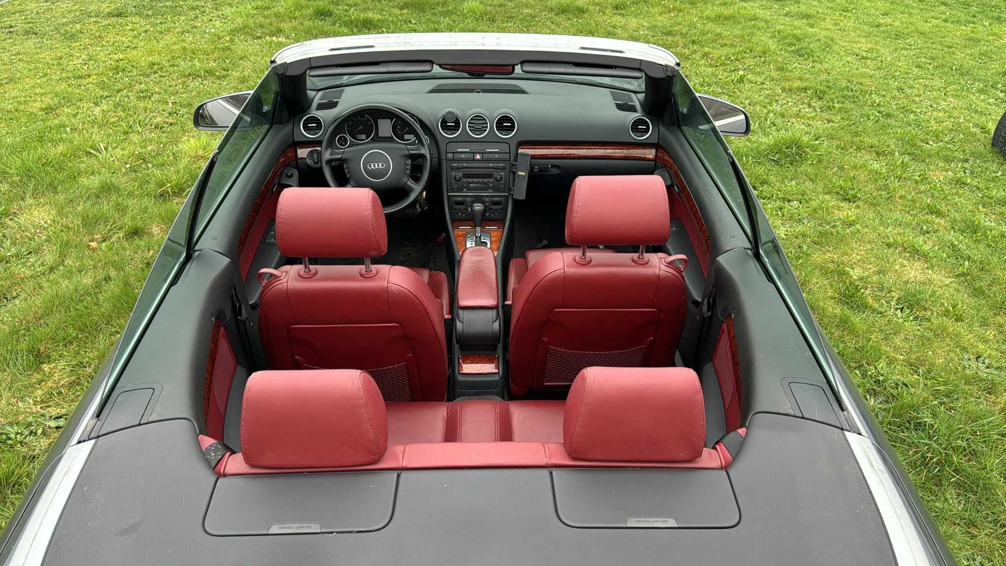 Audi A4 B6 B7 Cabrio LX7Z Maska Zderzak Błotniki Drzwi Klapa