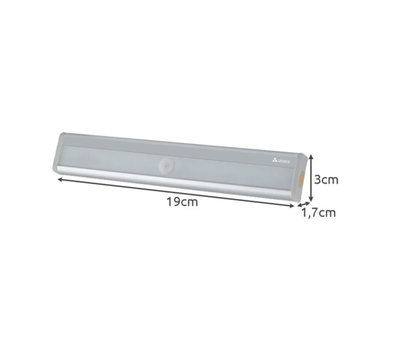 LAMPKA SAMOPRZYLEPNA czujnik ruchu listwa podszafkowa LED