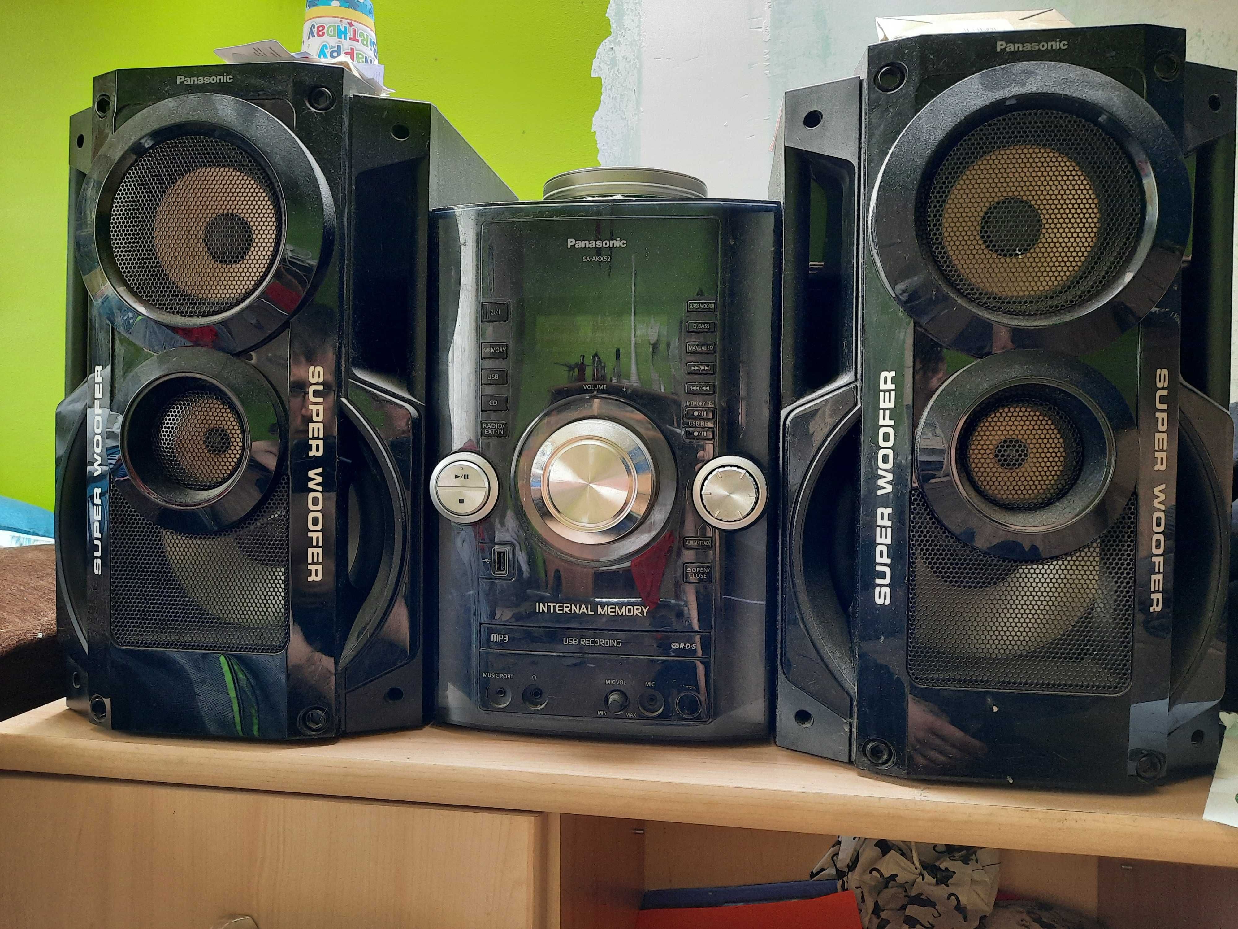 Wieża stereo panasonic