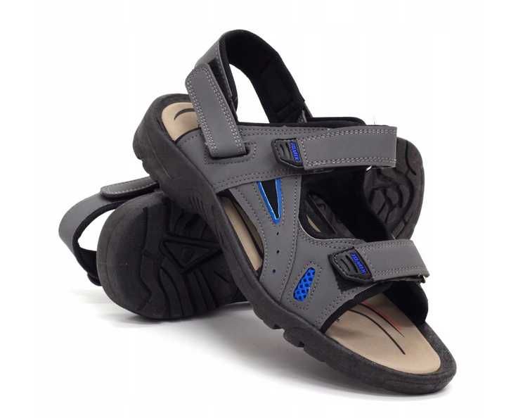 Sandały Męskie Sportowe na Rzep In-Boots Summer Rozmiar 45
