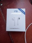 Auriculares Bluetooth branco i7S Upgraded 5.0