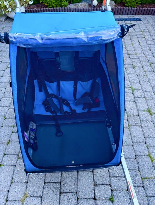 Przyczepka rowerowa Thule coaster XT - 2 osobowa , wysyłka