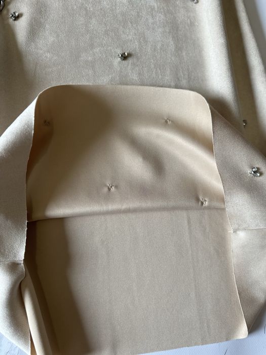 Замшева сукня з камінцями Zara