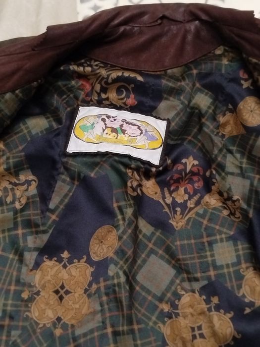 Blusão em pele genuína