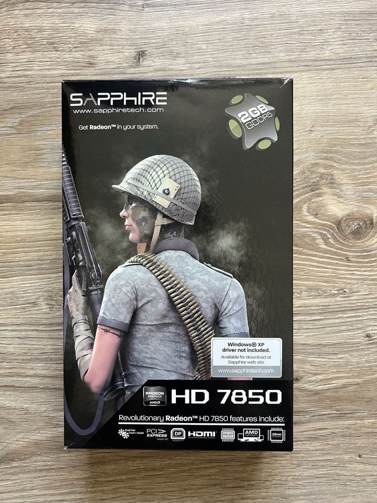 Karta graficzna Saphire HD7850 2G GDDR5 Dual mini - stan bdb
