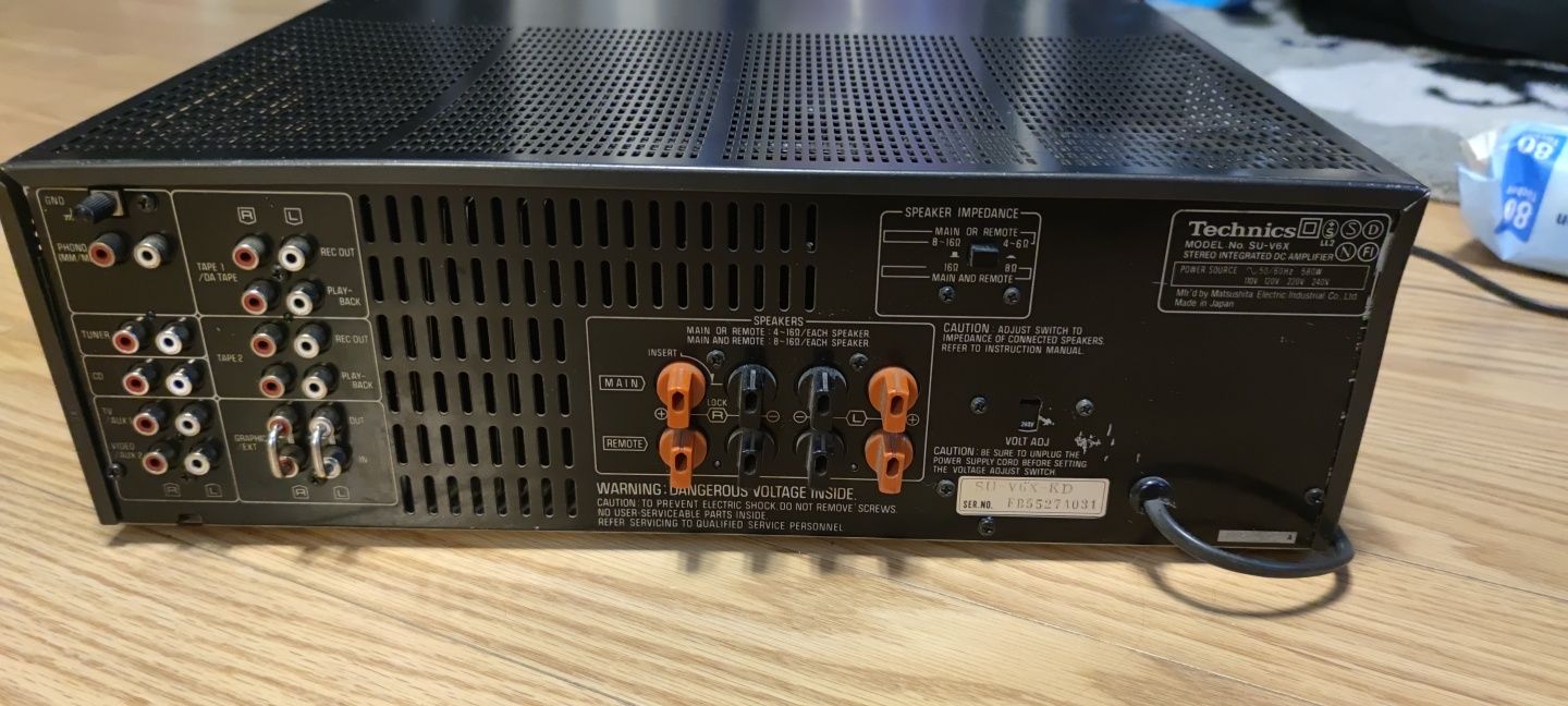 Wzmacniacz Technics SU-V6X Uszkodzony