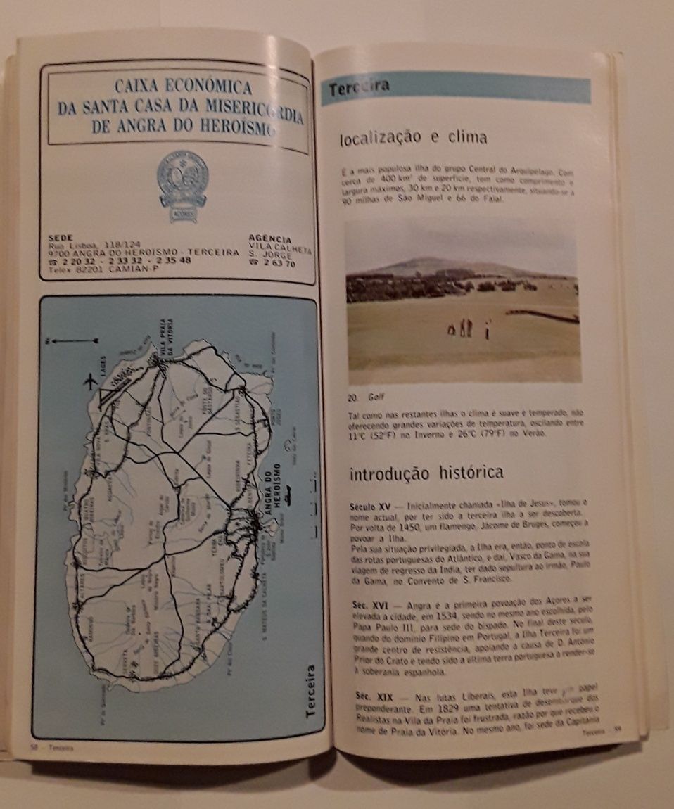 Guia turístico dos Açores - edição 1981/82