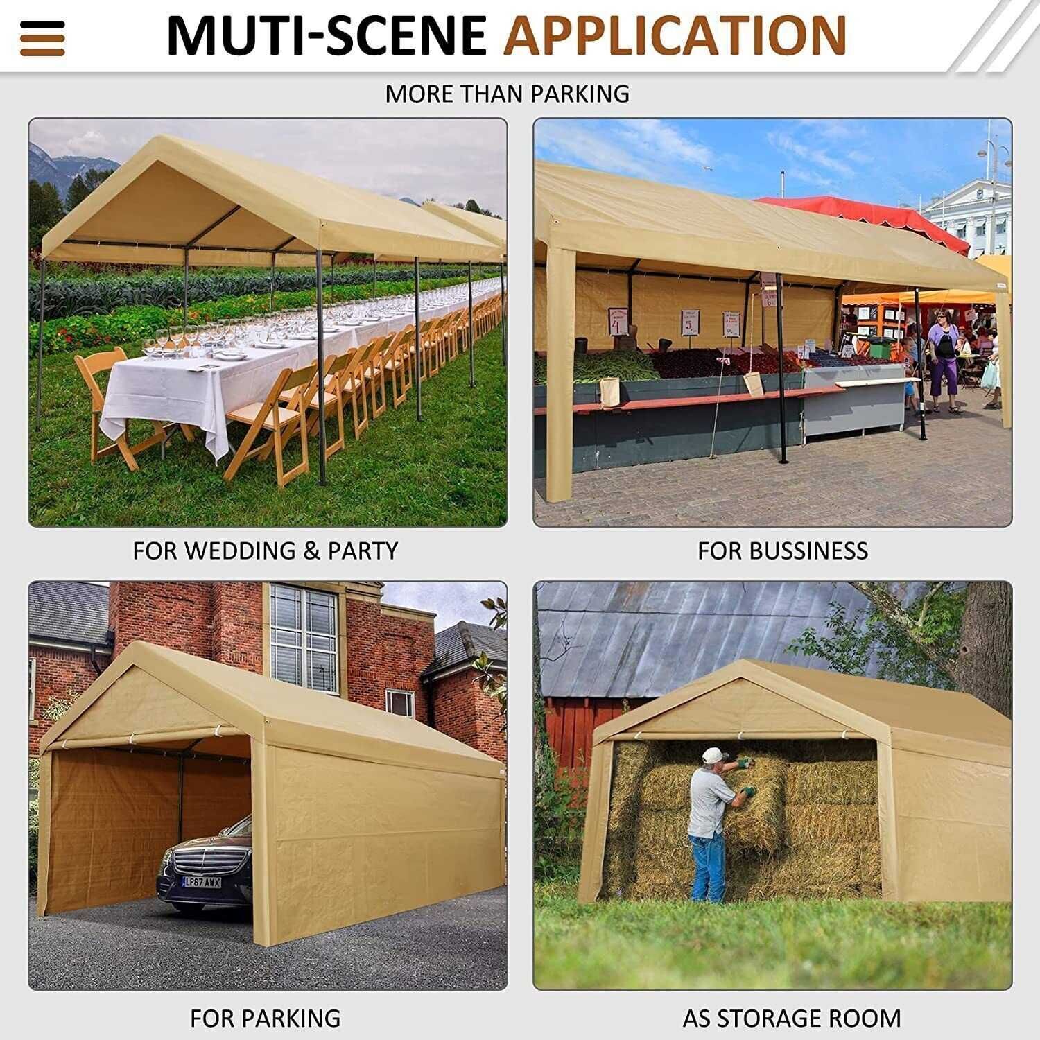 Garaż namiotowy namiot 3x6