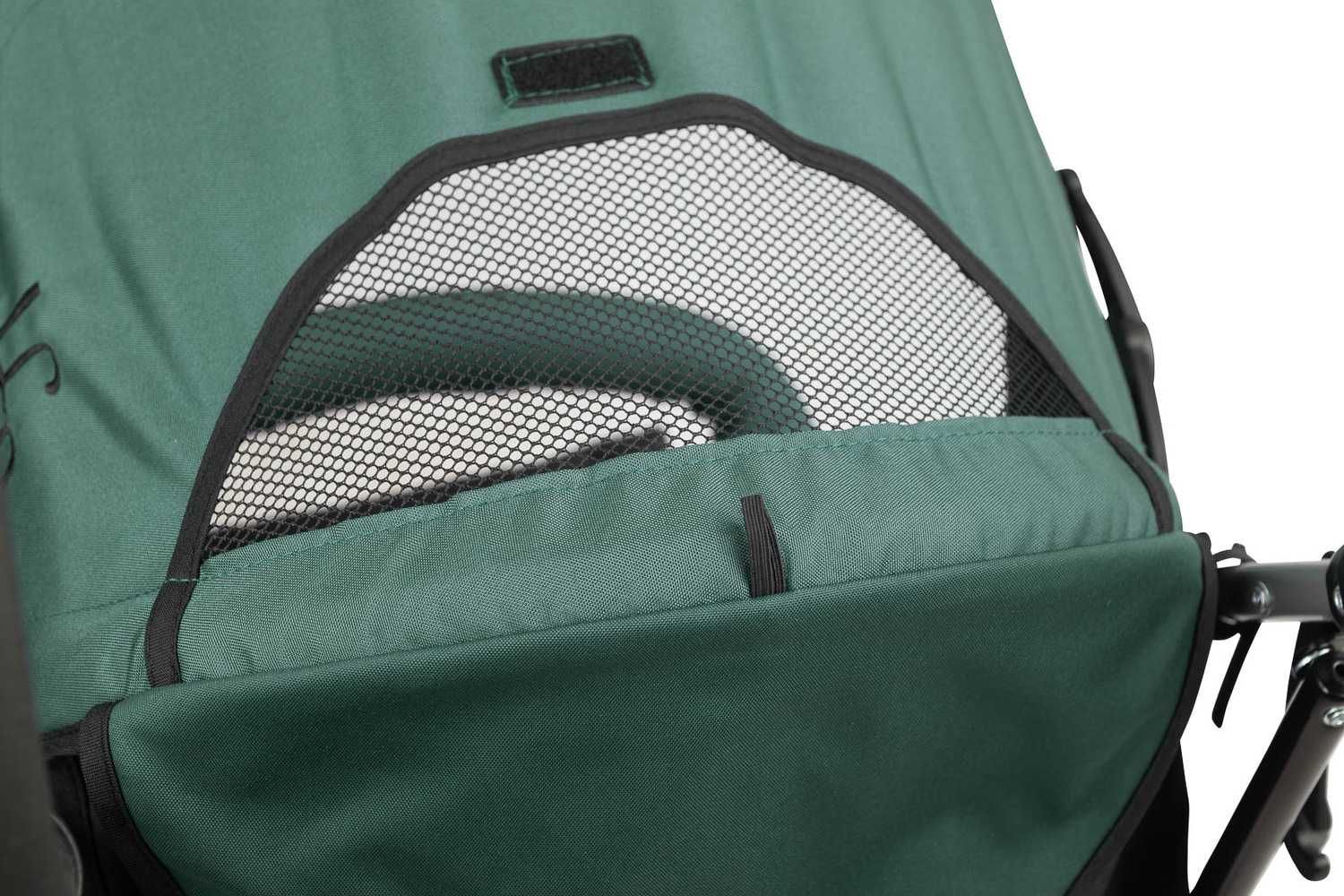 Wózek spacerowy parasolka ALFA DARK GREEN TERO-5790