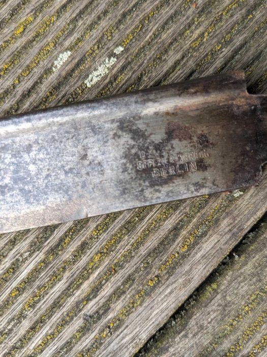 głownia i pochwa szabli ersatz 1914