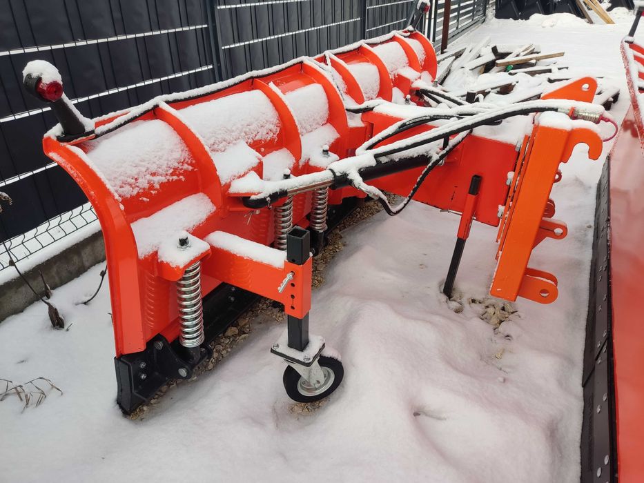 Nowy pług do śniegu prosty komunalny metaltechnik euro tuz DOSTAWA