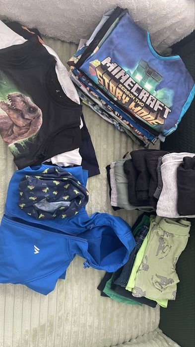 Wielka paczka ubrań dla chlopca 122