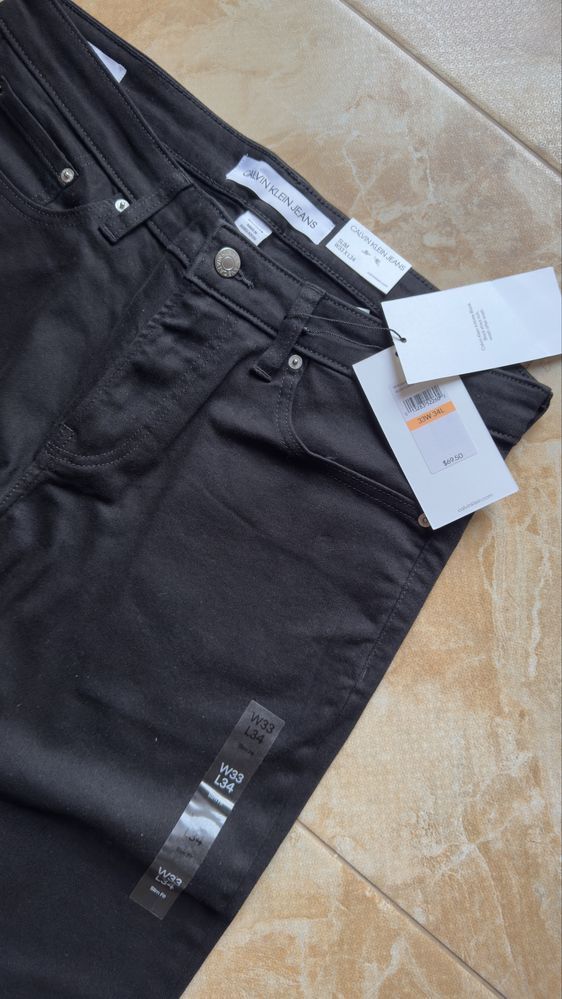 Джинси Calvin Klein Jeans оригінал Slim fit W32/33/34 L34
