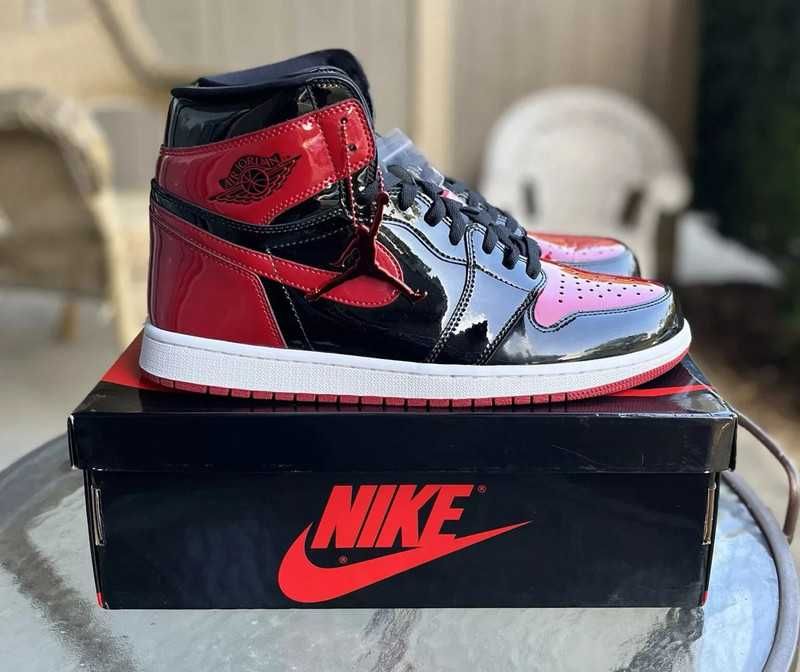 Jordan1RetroHighOGPatentBred-Nowe i nieużywane R-37.5