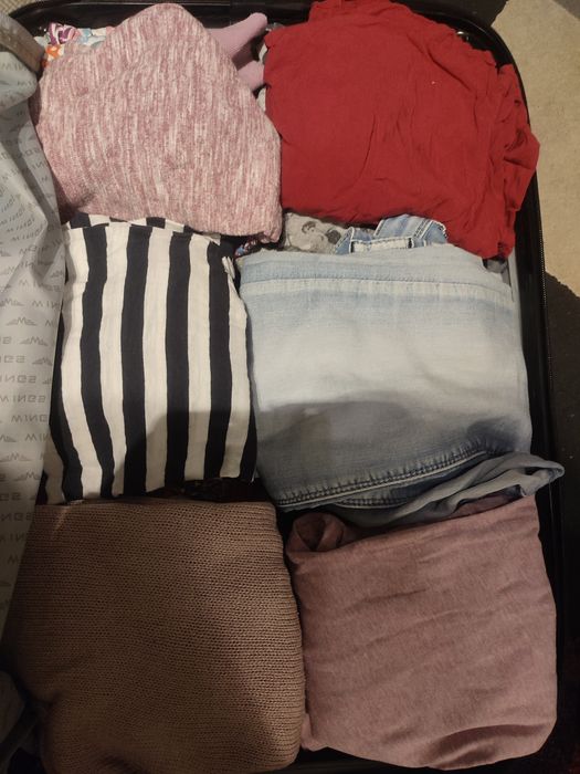 Paczka niespodzianka ubrania damskie XS/S, 15 sztuk