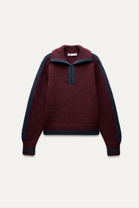 Светр поло Zara в трендовому кольорі