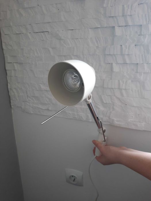 Lampka na scianę halogenowa Ikea