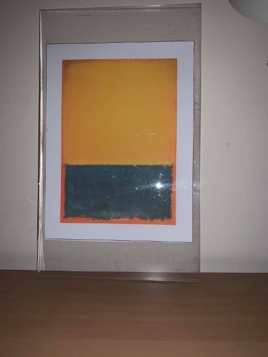 Quadro de Pintura a óleo de Mark Rothko (1955)