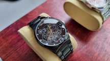 Zegarek KENZO Tiger Head black damski