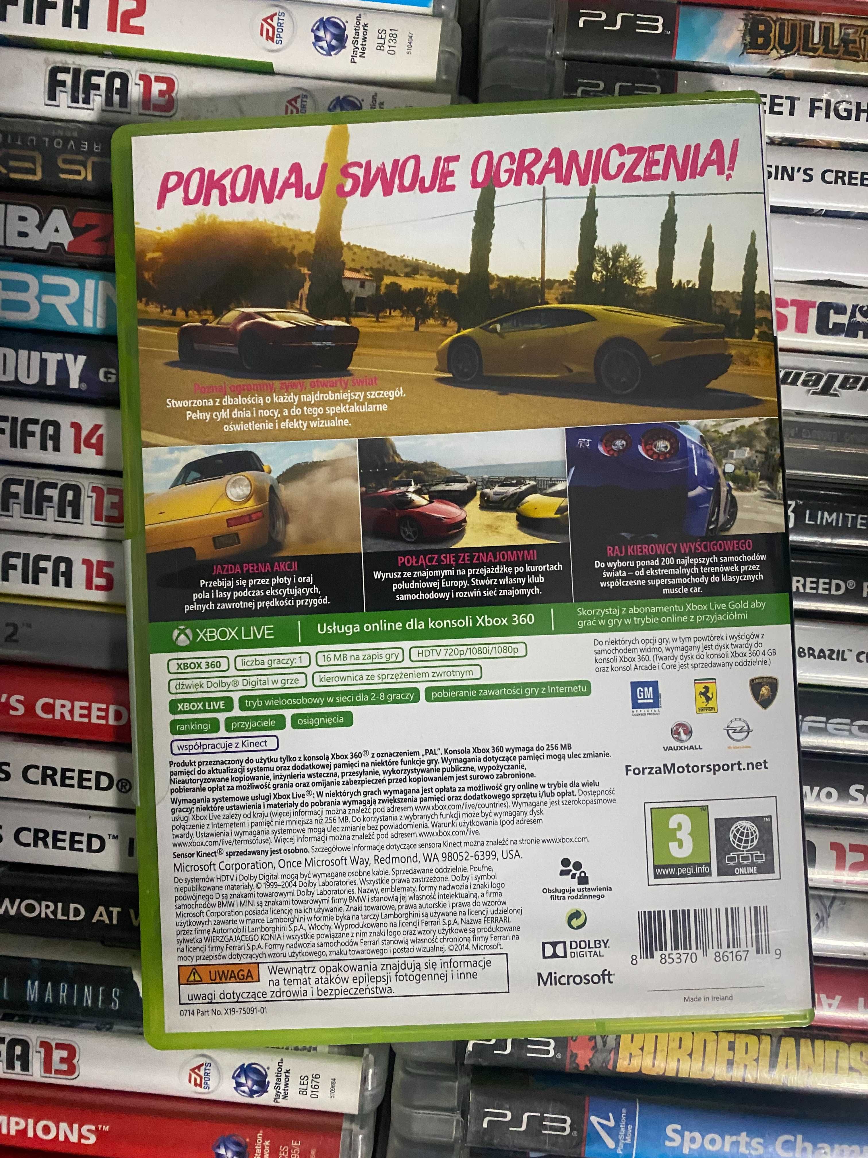 Forza Horizon 2 PL|Xbox 360