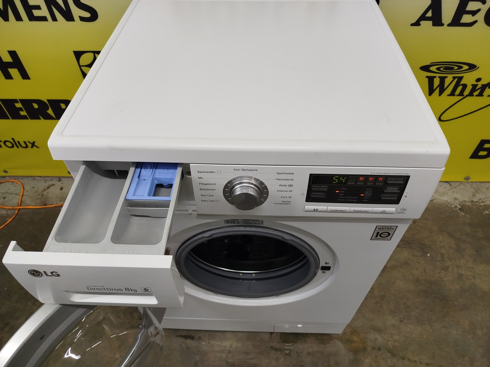 Пральна машина фірми LG, модель F1488TDA7H