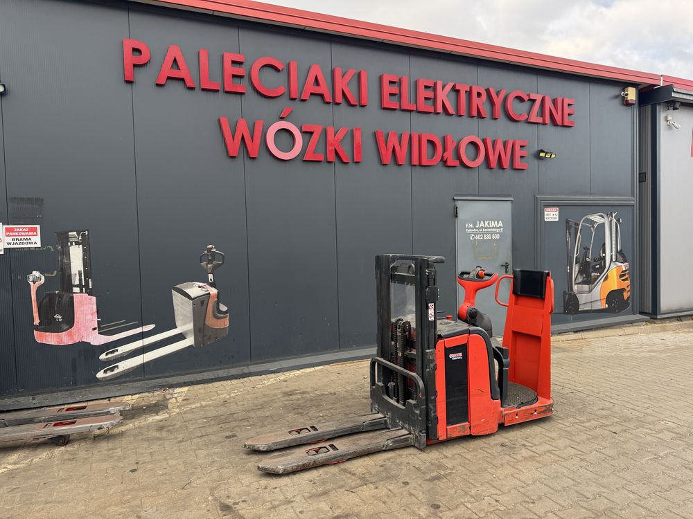 Paleciak elektryczny Linde L 14 jak Nowy 200 cm 1400 kg wózek