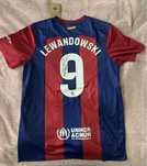 Robert Lewandowski koszulka z autografem FC Barcelona Rolling Stones