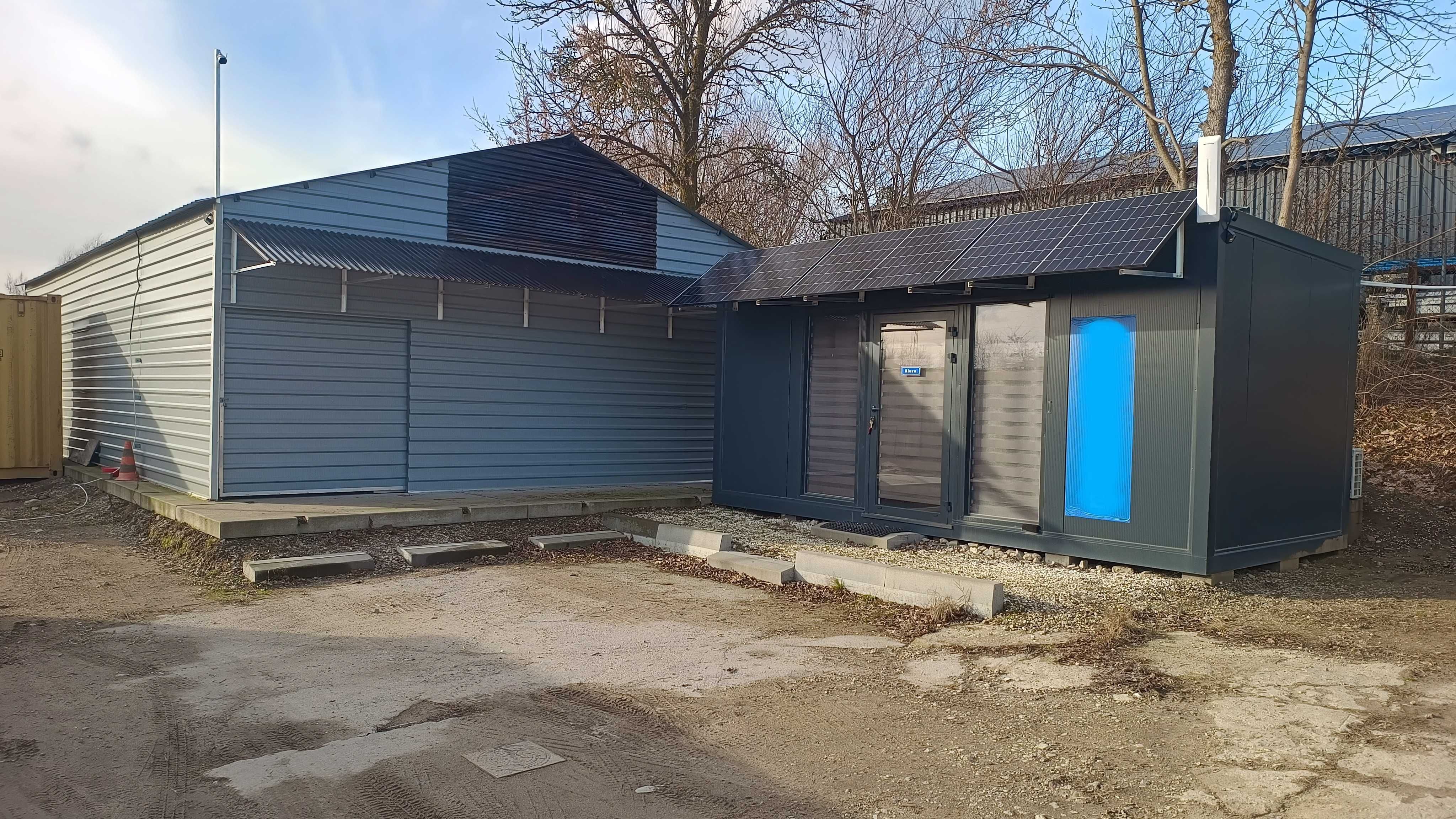Hala magazynowa + biuro ( Olsztyn, ul. Sprzętowa )