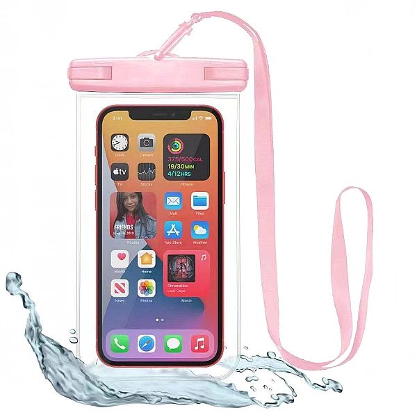Tech-Protect Universal Waterproof Case Pink