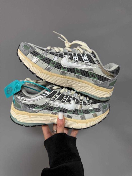 !SALE! Кросівки Nike P-6000 Gray/Silver 36 37 38 39 40 41 42 43 44 45