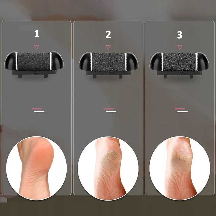 Электрическая пемза для ног чёрный Польша